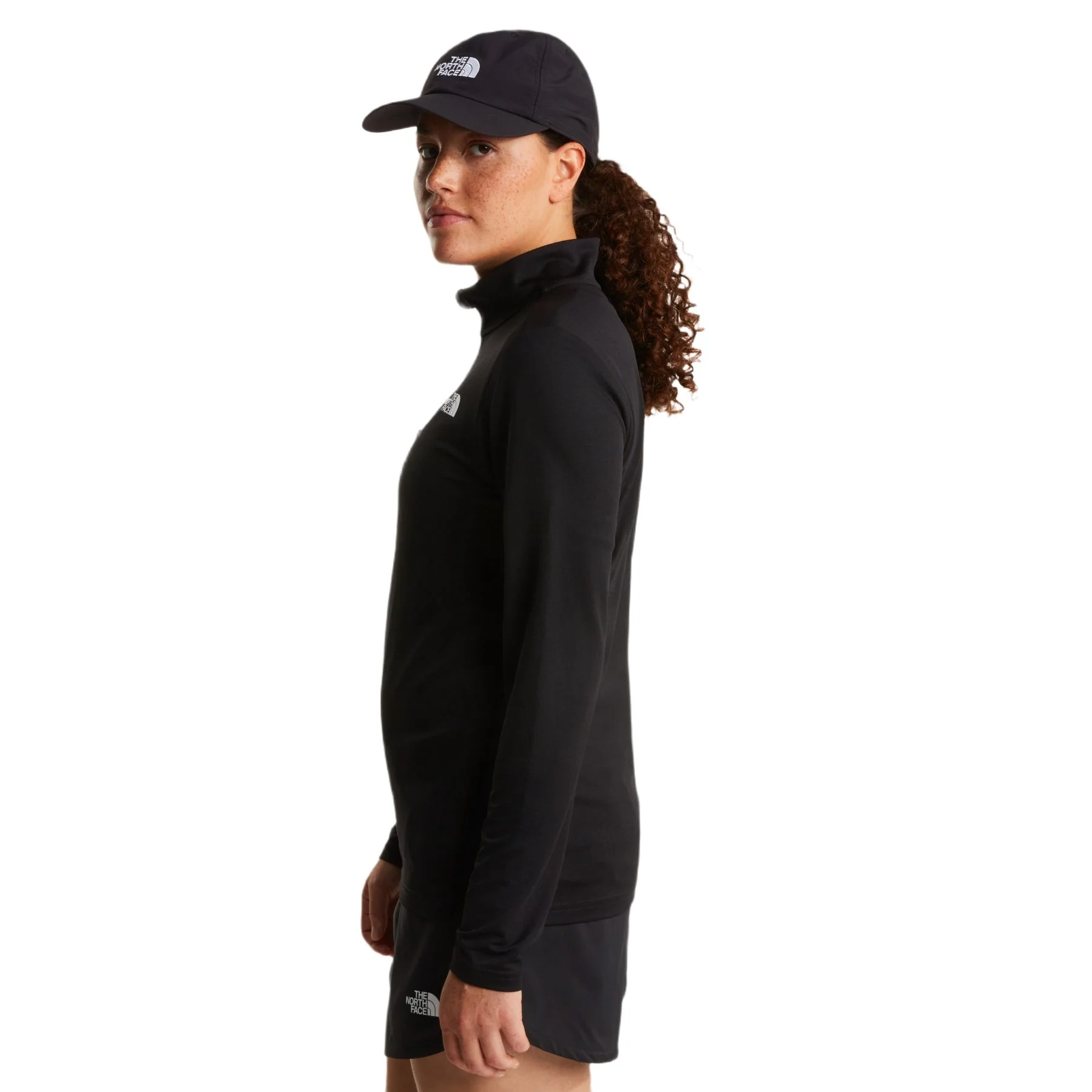 Women’s Flex Slim 1/4 Zip Long-Sleeve Top - Image 3