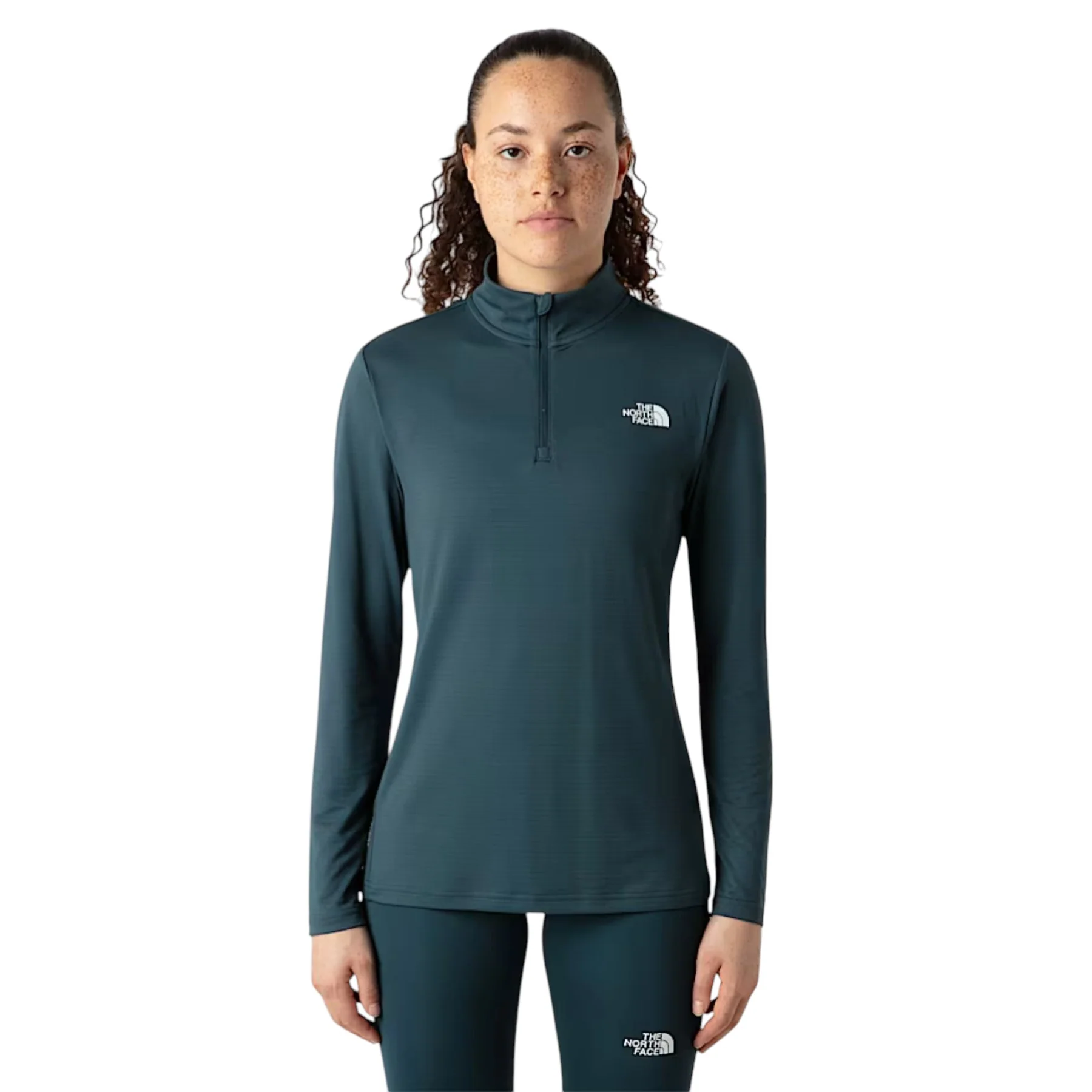Women’s Flex Slim 1/4 Zip Long-Sleeve Top - Image 7