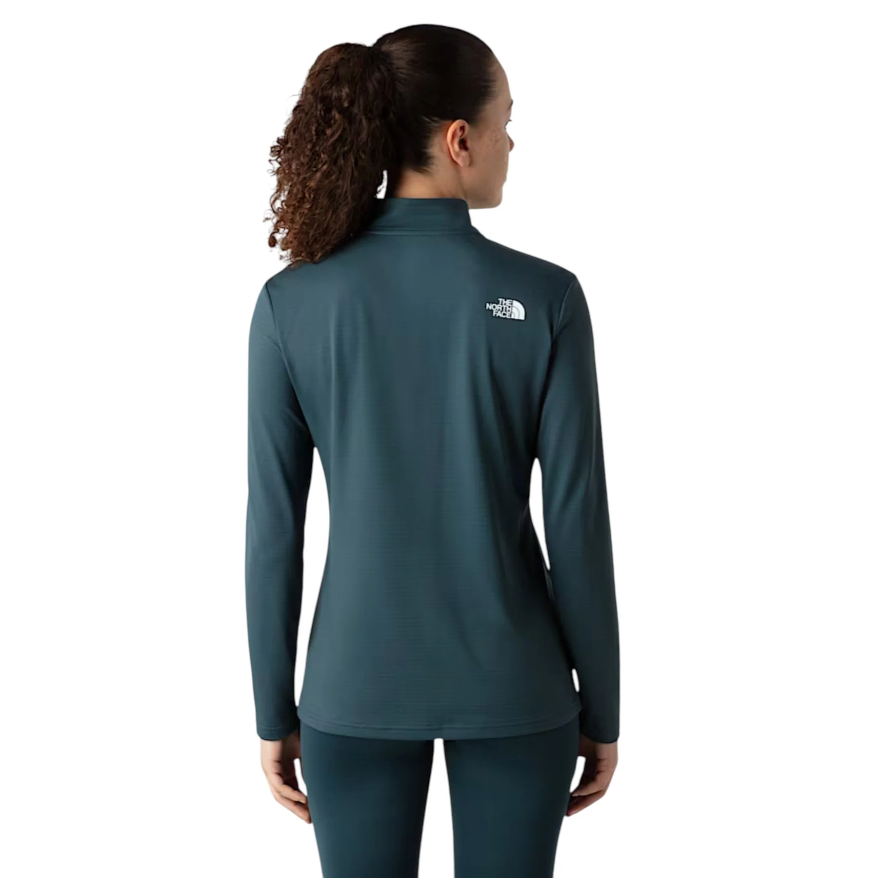 Women’s Flex Slim 1/4 Zip Long-Sleeve Top - Image 8