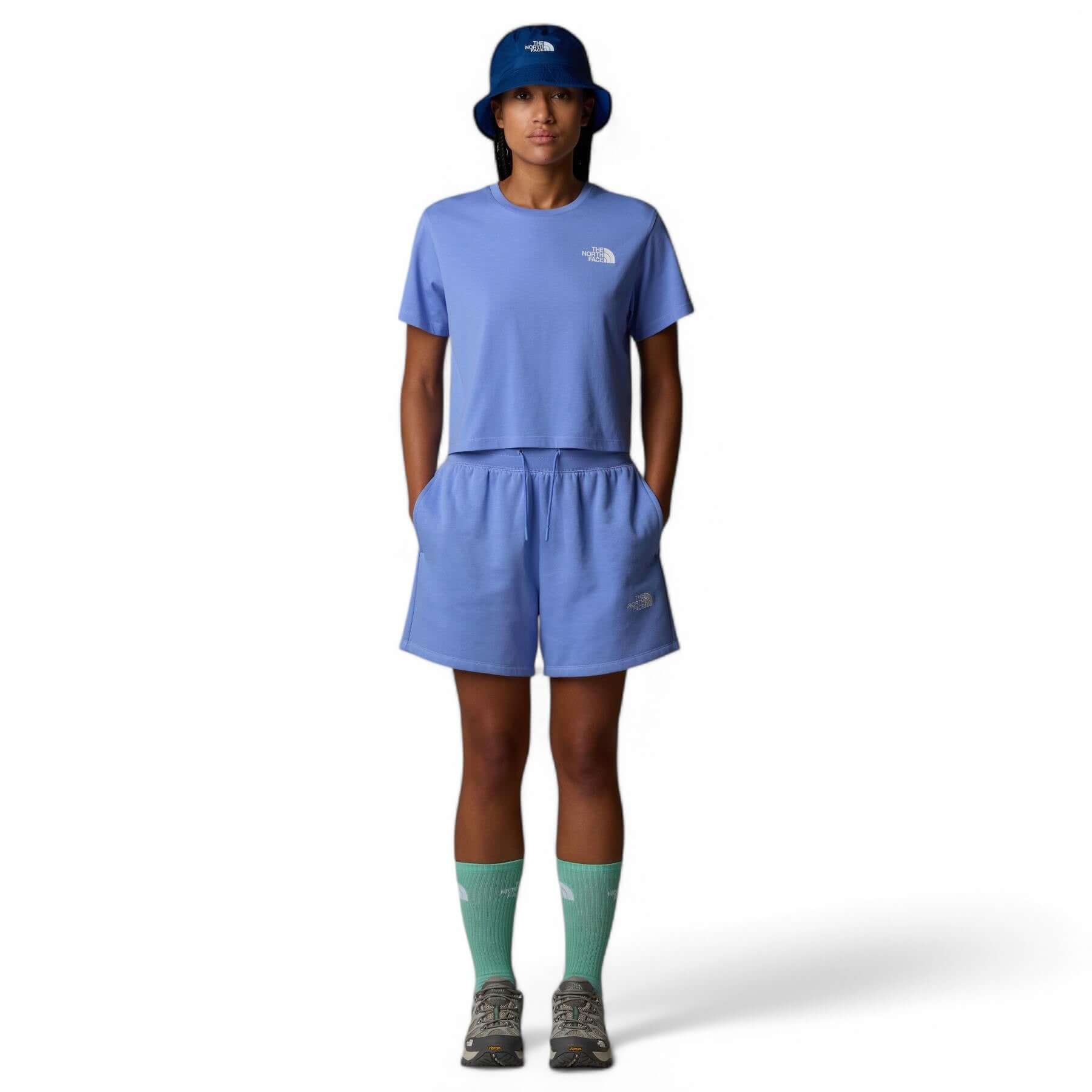 Women's Simple Dome Cropped Slim T-Shirt - Image 3