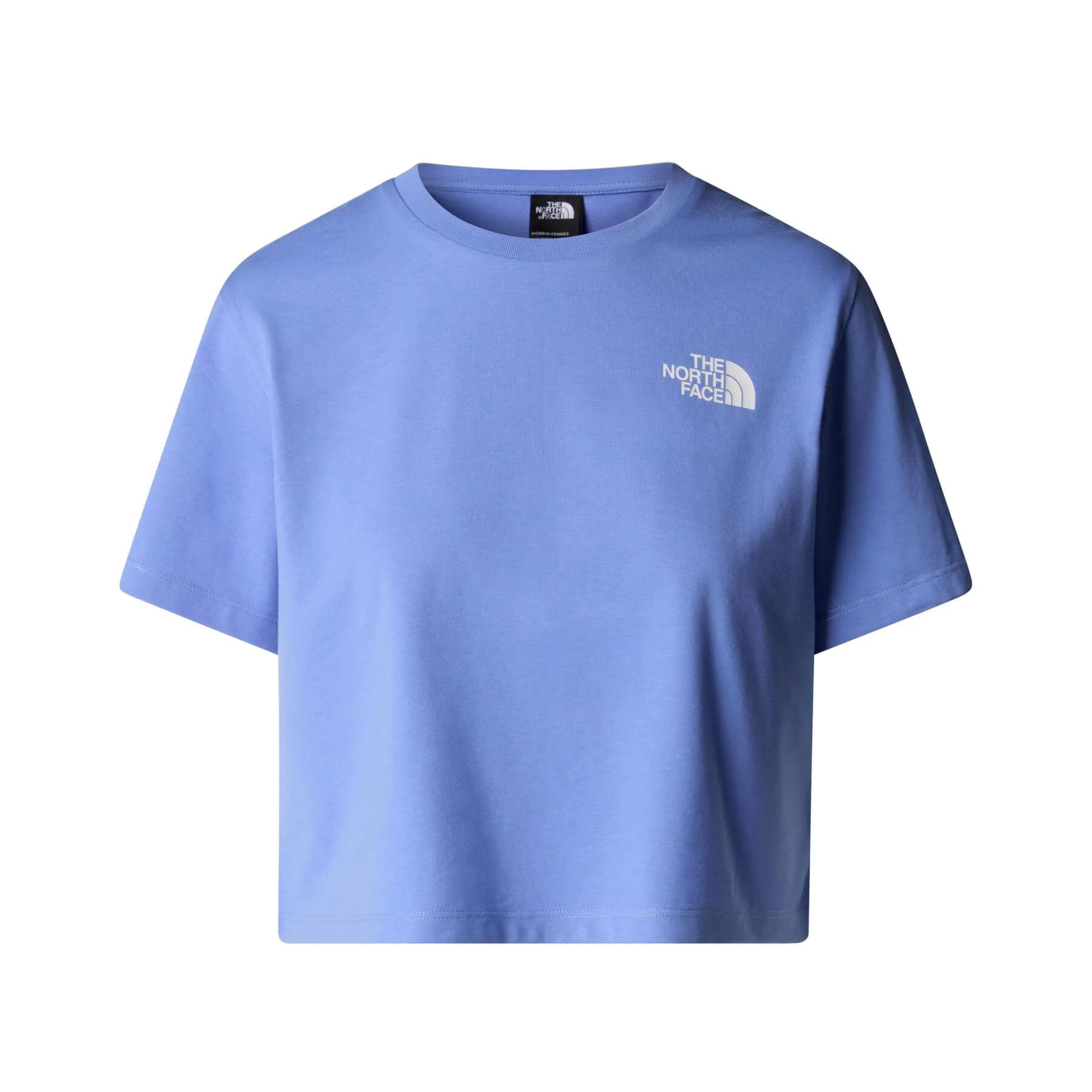 Women's Simple Dome Cropped Slim T-Shirt - Image 4