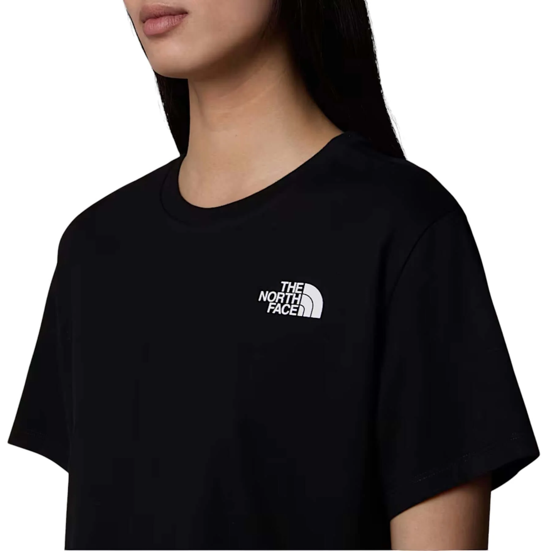 Women's Simple Dome Cropped Slim T-Shirt - Image 9