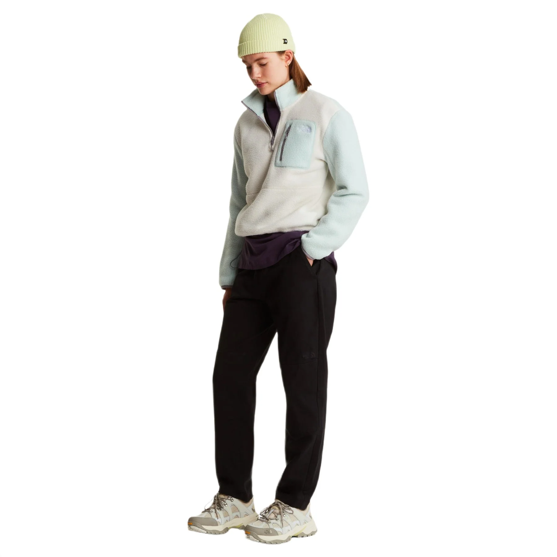 Women's Yumiori 1/4 Zip Fleece Jumper - Image 3