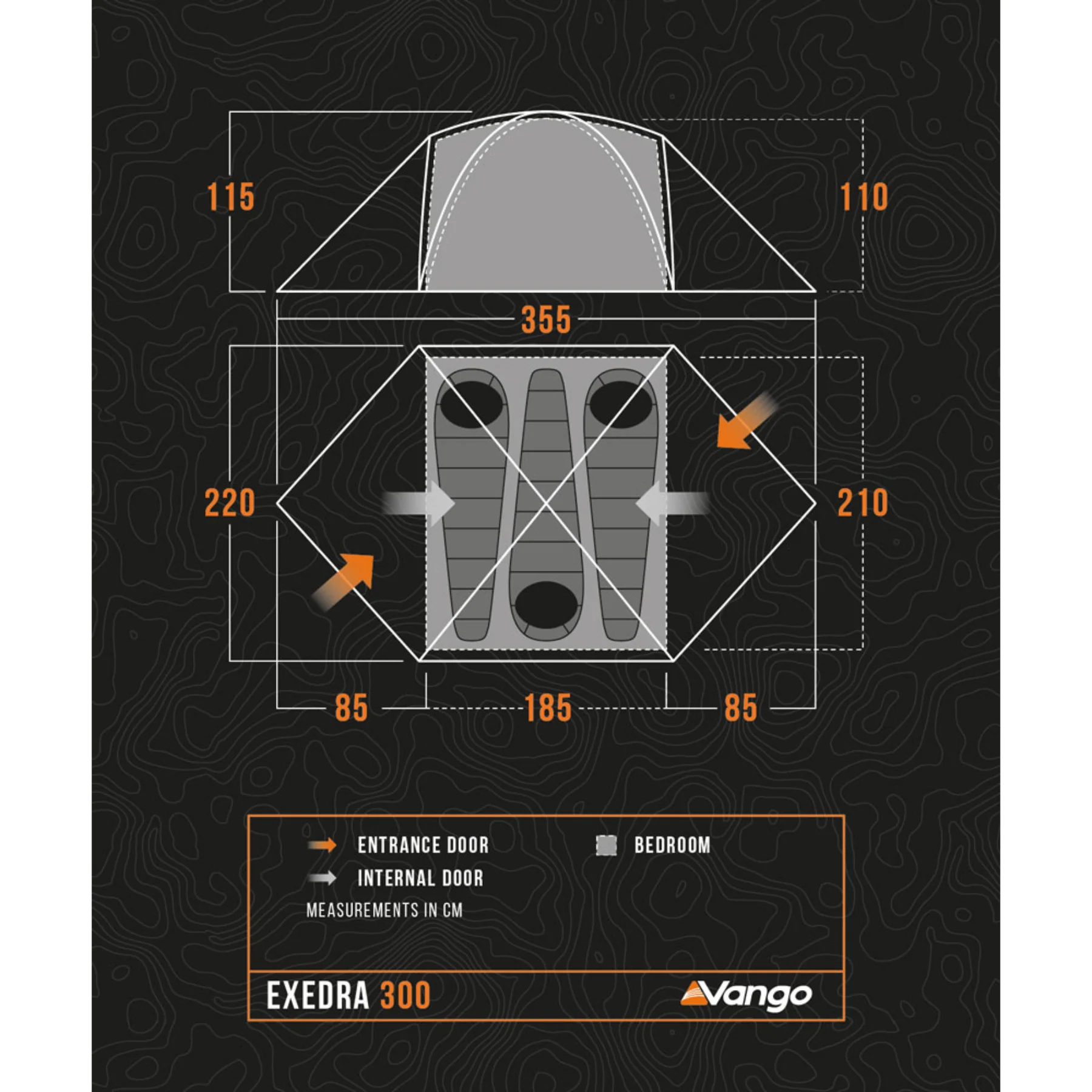 Exedra 300 3-Person Tent - Image 9
