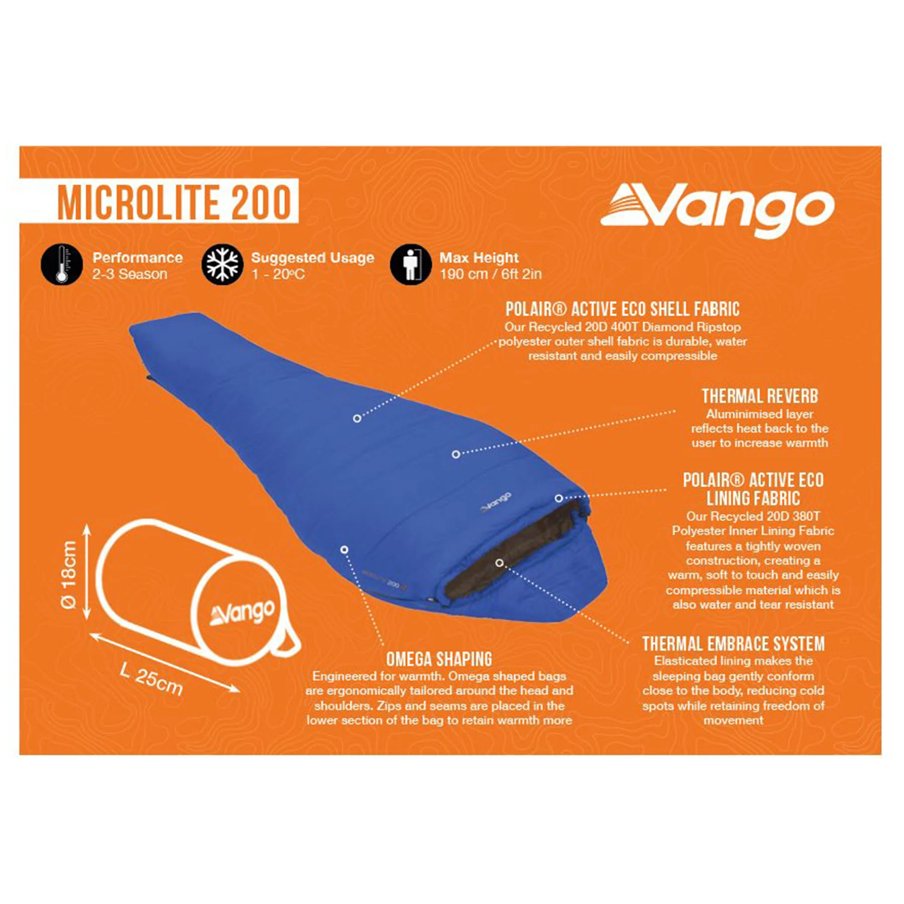 Microlite 200 Sleeping Bag - Image 3