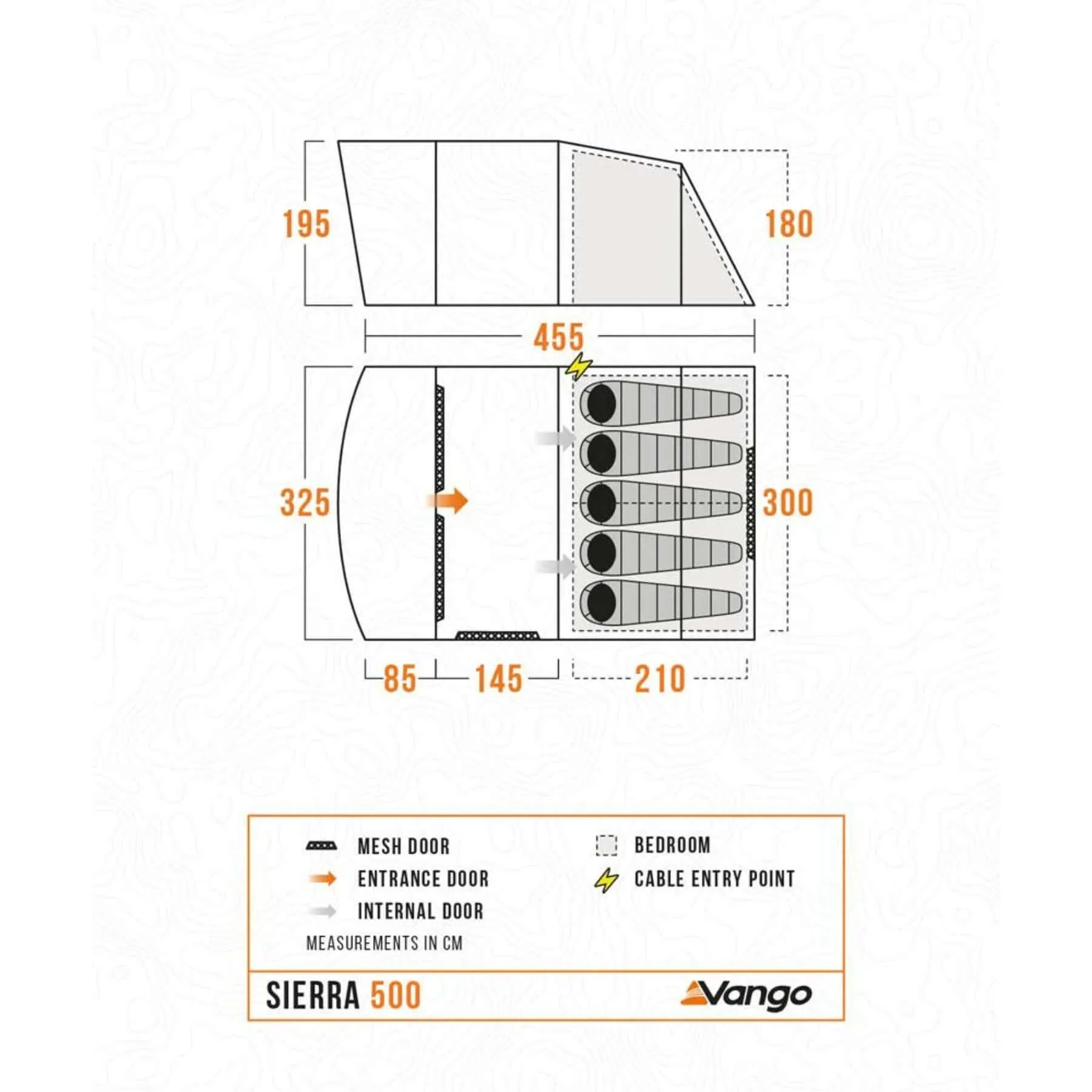 Sierra 500 Family Tent - Image 2