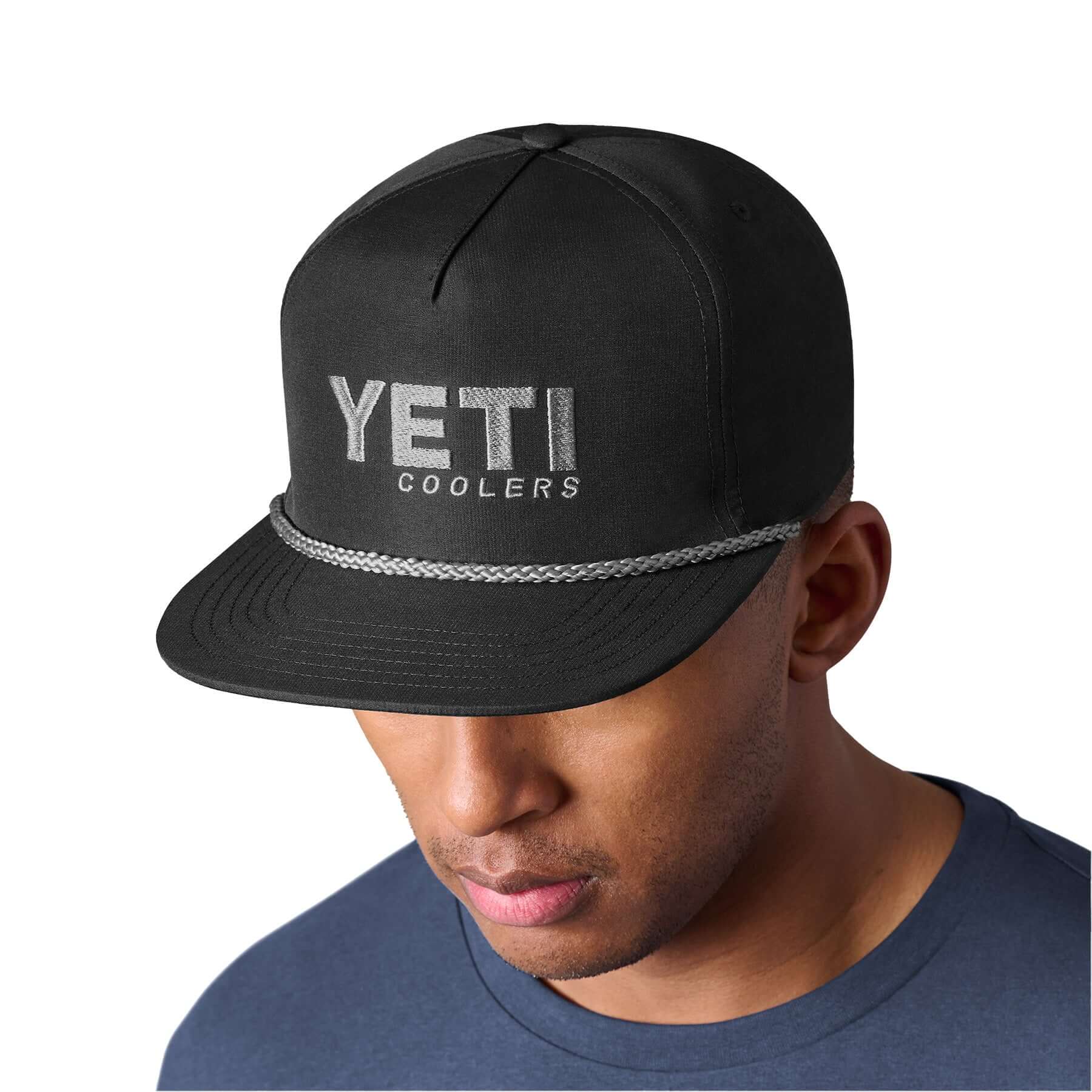 Flat Brim Rope Hat - Image 3