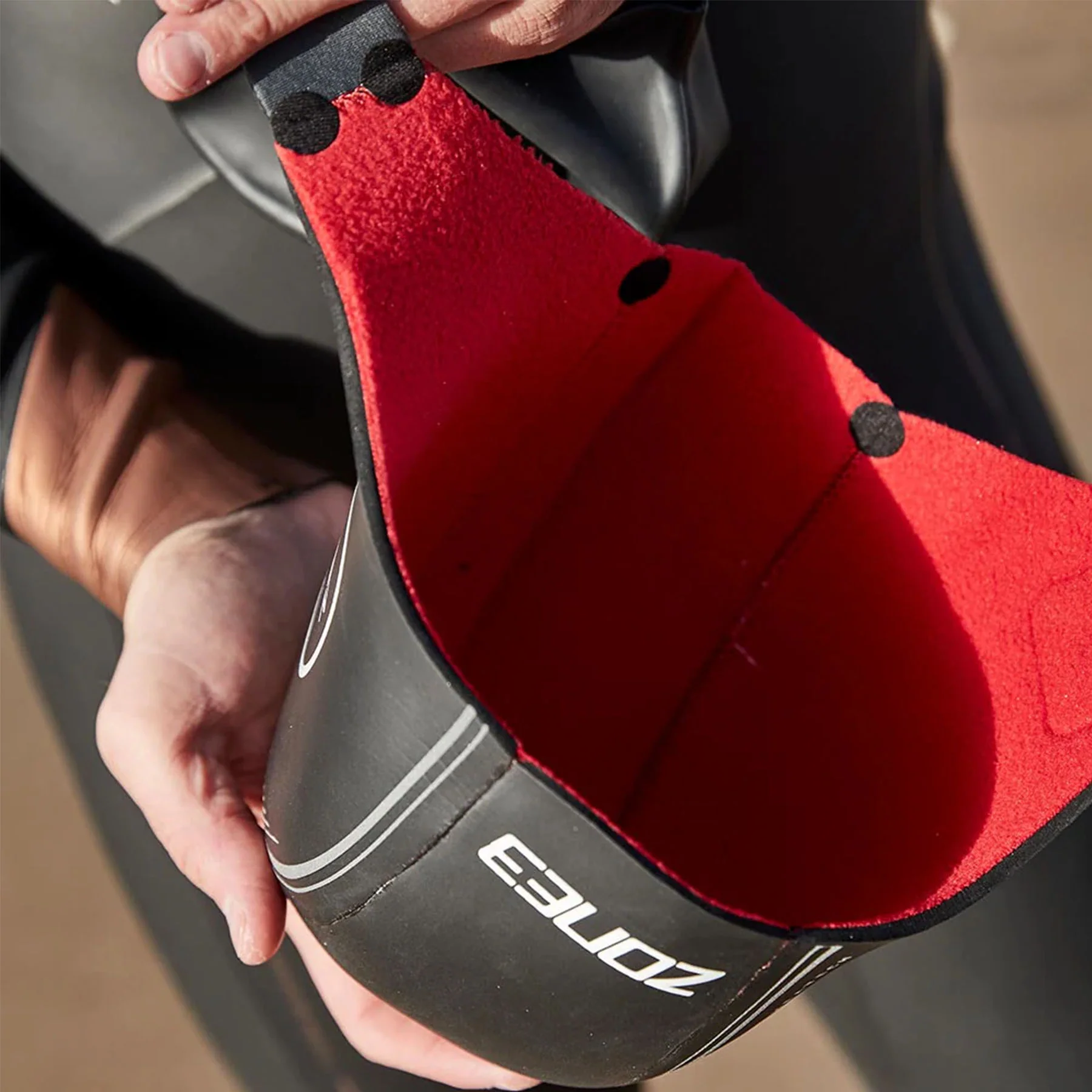 Neoprene Heat Tech Swim Cap - Image 3