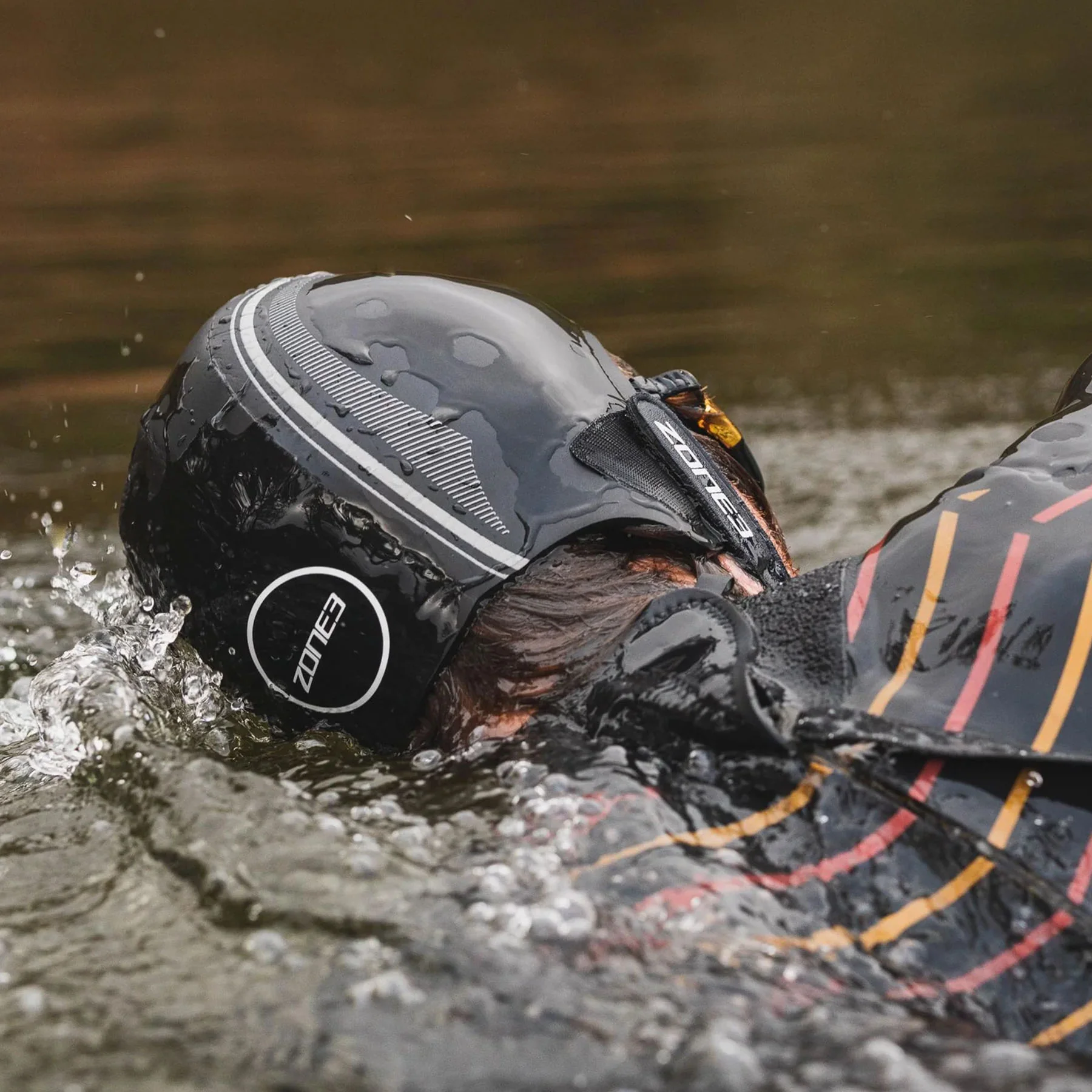 Neoprene Heat Tech Swim Cap - Image 7
